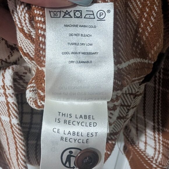 Outerknown | Blanket Shirt In Cedar Bigbury Plaid - Picture 12 of 14